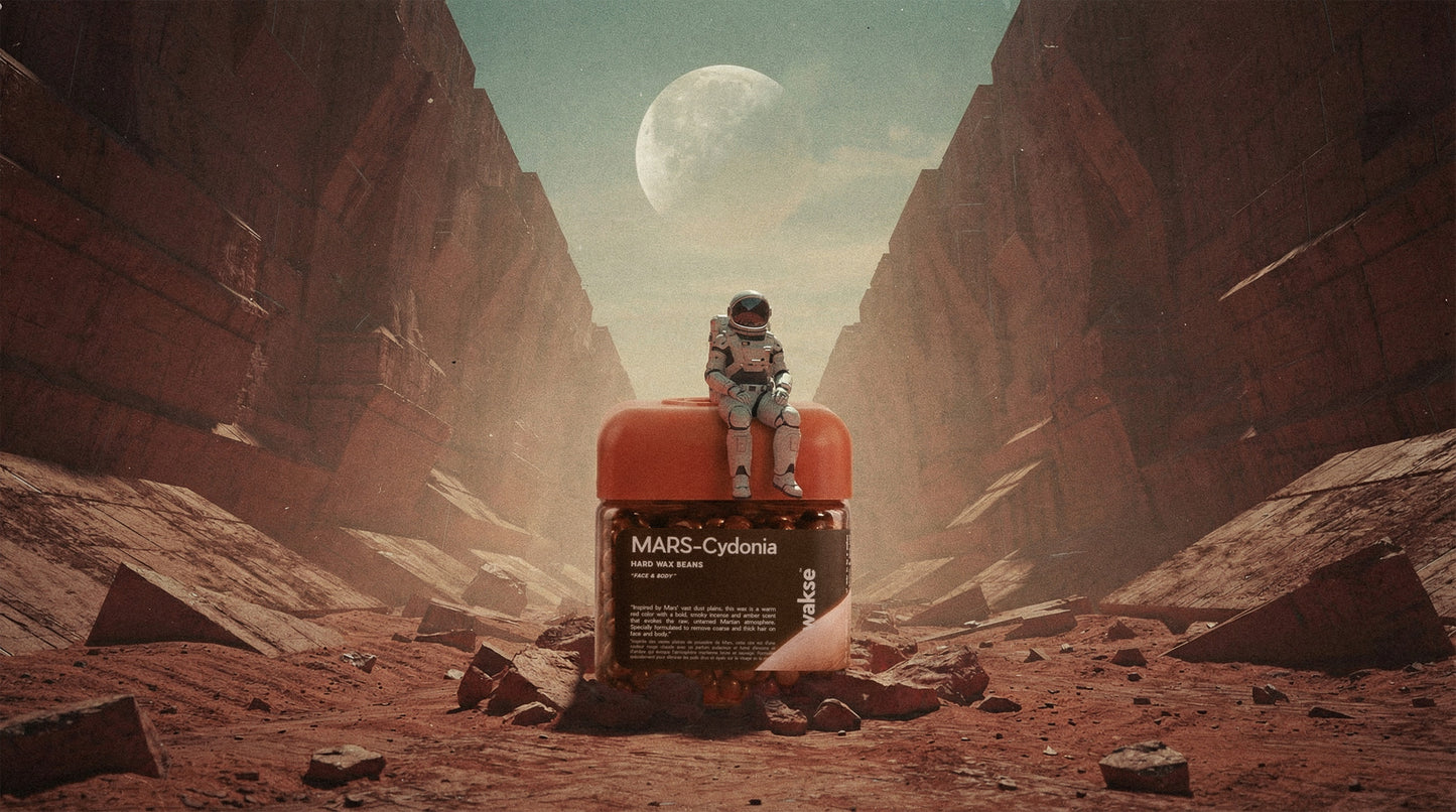 wakse Mars Cydonia Hard Wax Beans - Small