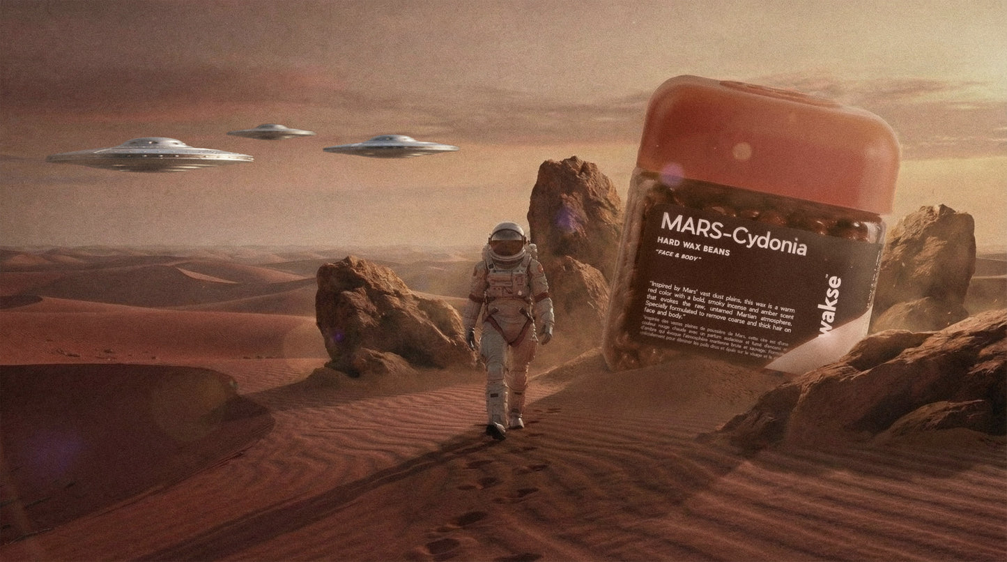 wakse Mars Cydonia Hard Wax Beans - Small