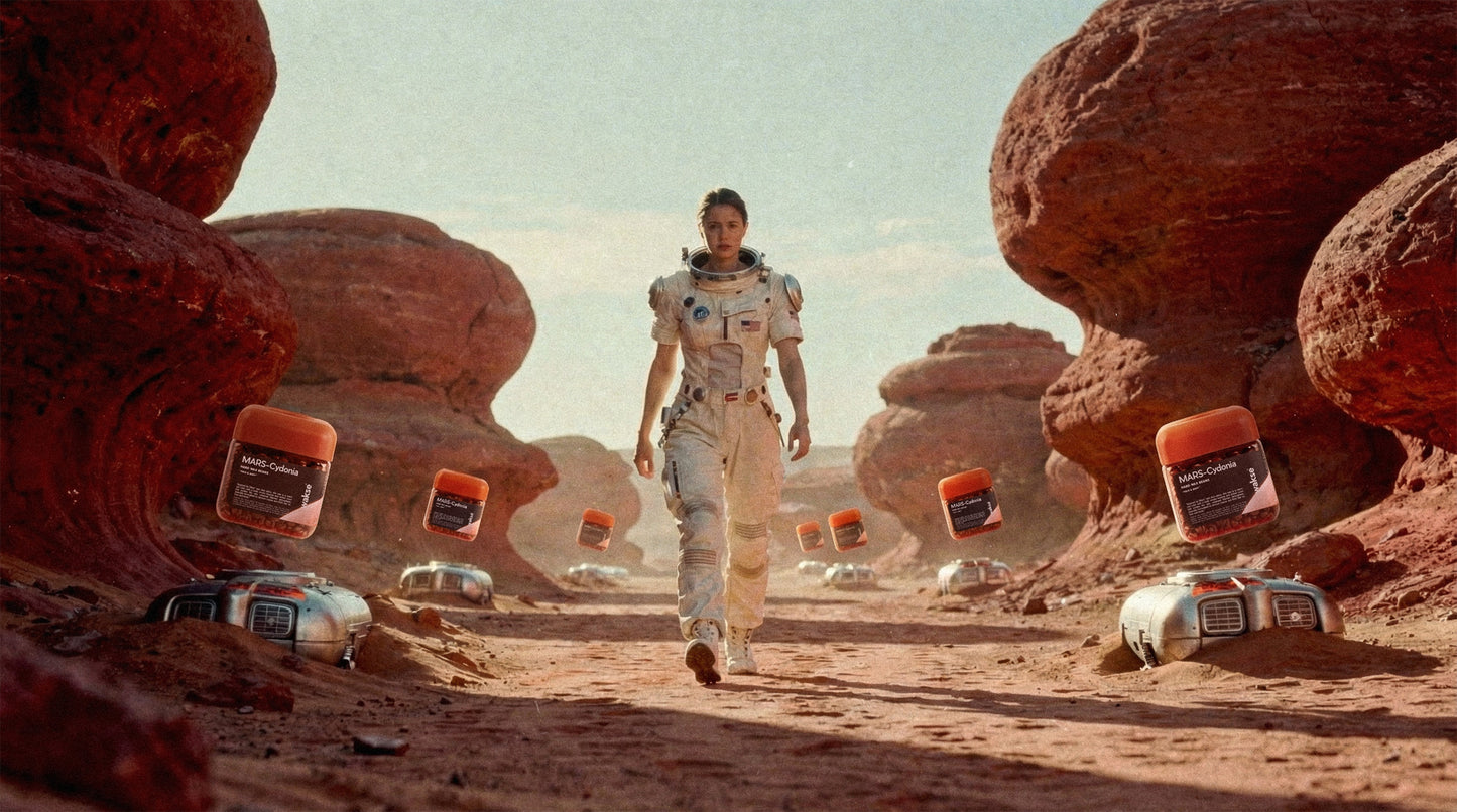 wakse Mars Cydonia Hard Wax Beans - Small