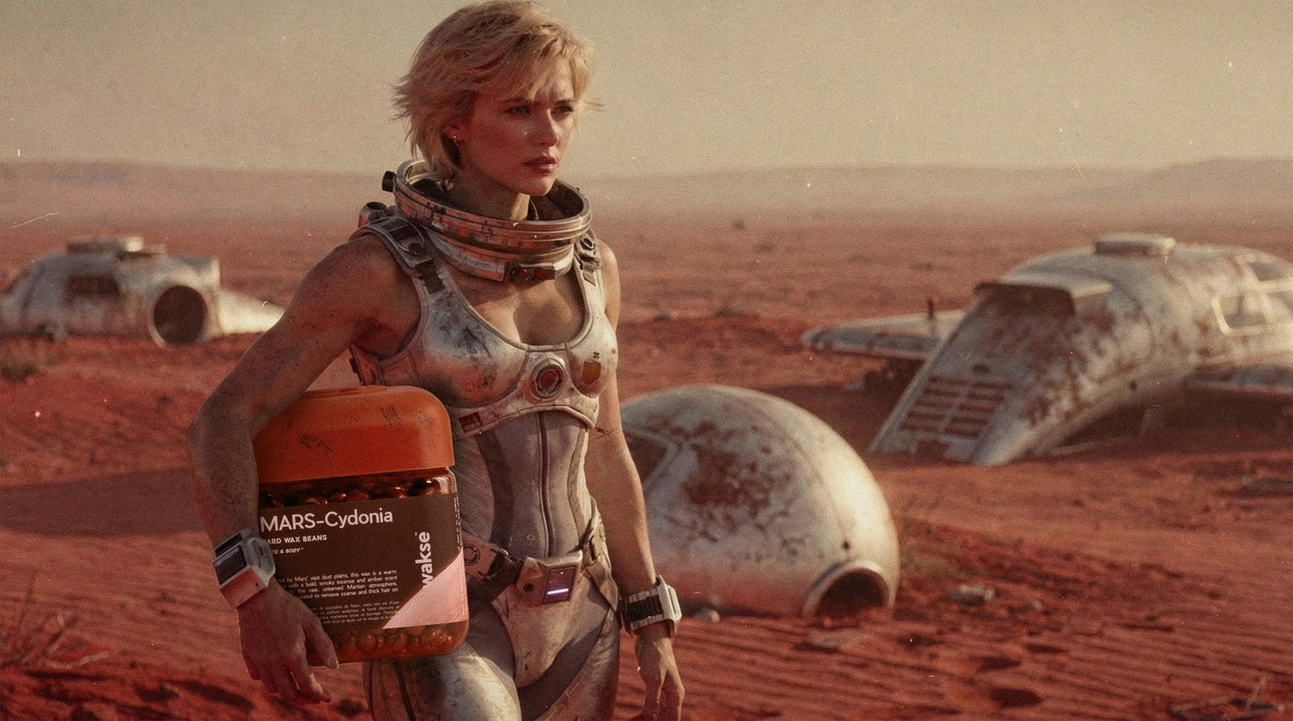 wakse Mars Cydonia Hard Wax Beans - Small