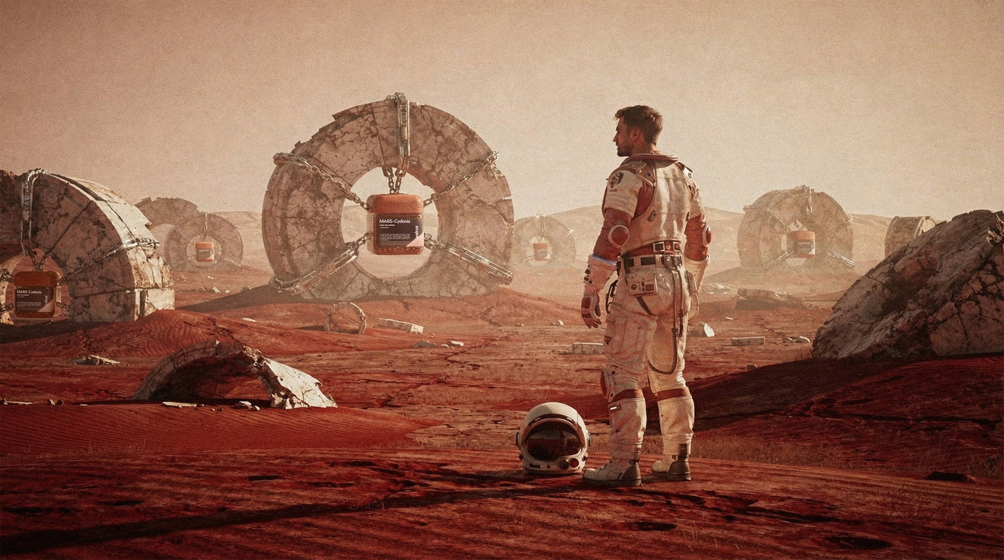 wakse Mars Cydonia Hard Wax Beans - Small