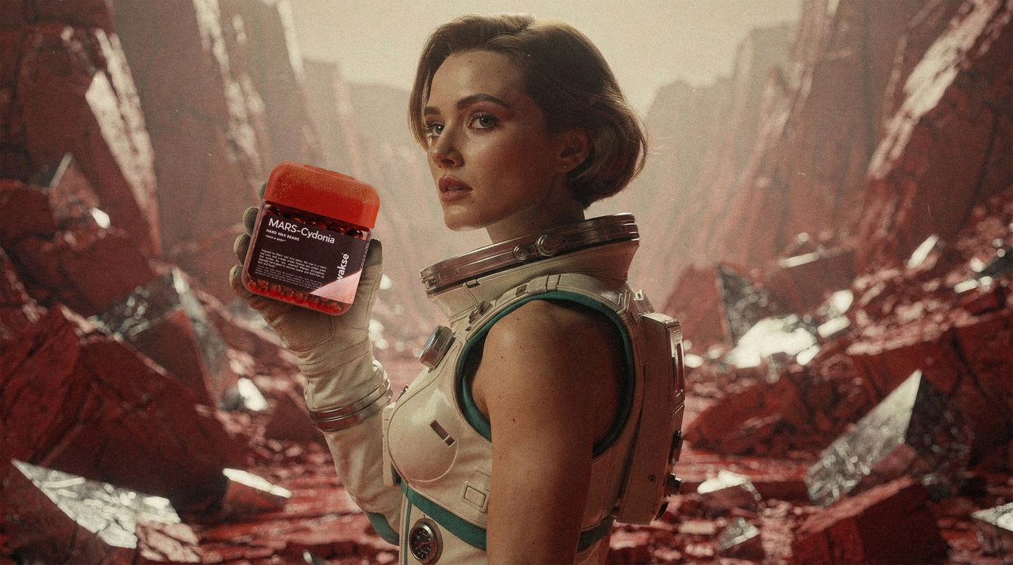 wakse Mars Cydonia Hard Wax Beans - Small