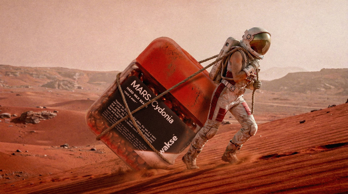 wakse Mars Cydonia Hard Wax Beans - Small