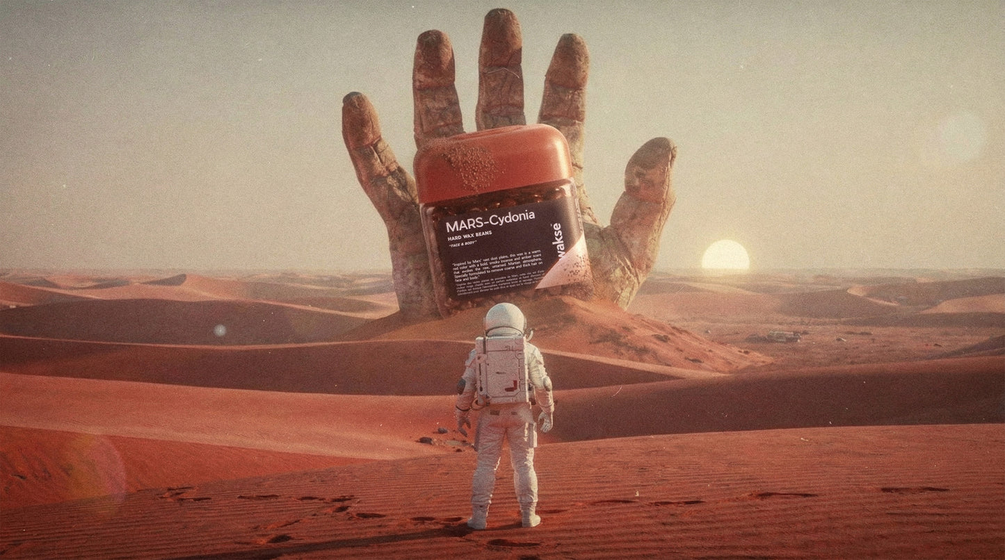 wakse Mars Cydonia Hard Wax Beans - Small