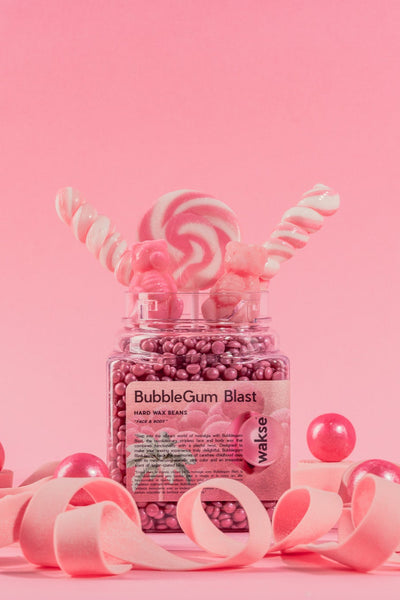 wakse Hard Wax Beans - Bubble Gum - Large