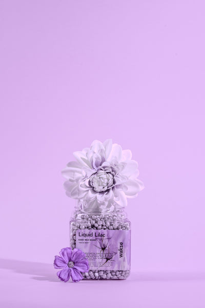 wakse Hard Wax Beans - Liquid Lilac - Large