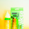 Mango Tango TWO FACED Razor + Whipped Shaving Cream Bundle (wakse Online Only)