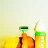Mango Tango TWO FACED Razor + Whipped Shaving Cream Bundle (wakse Online Only)