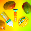 Mango Tango TWO FACED Razor + Whipped Shaving Cream Bundle (wakse Online Only)