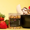 wakse at-home dessert scented waxing kit with reusable pot