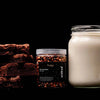 wakse at-home dessert scented waxing kit with reusable pot