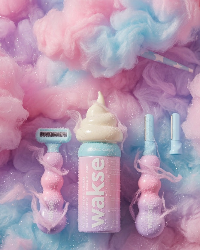 Cosmic Candy TWO FACED Razor + Whipped Shaving Cream Kit (wakse Online Only)