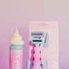 Cosmic Candy TWO FACED Razor + Whipped Shaving Cream Kit (wakse Online Only)