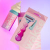 Cosmic Candy TWO FACED Razor + Whipped Shaving Cream Kit (wakse Online Only)