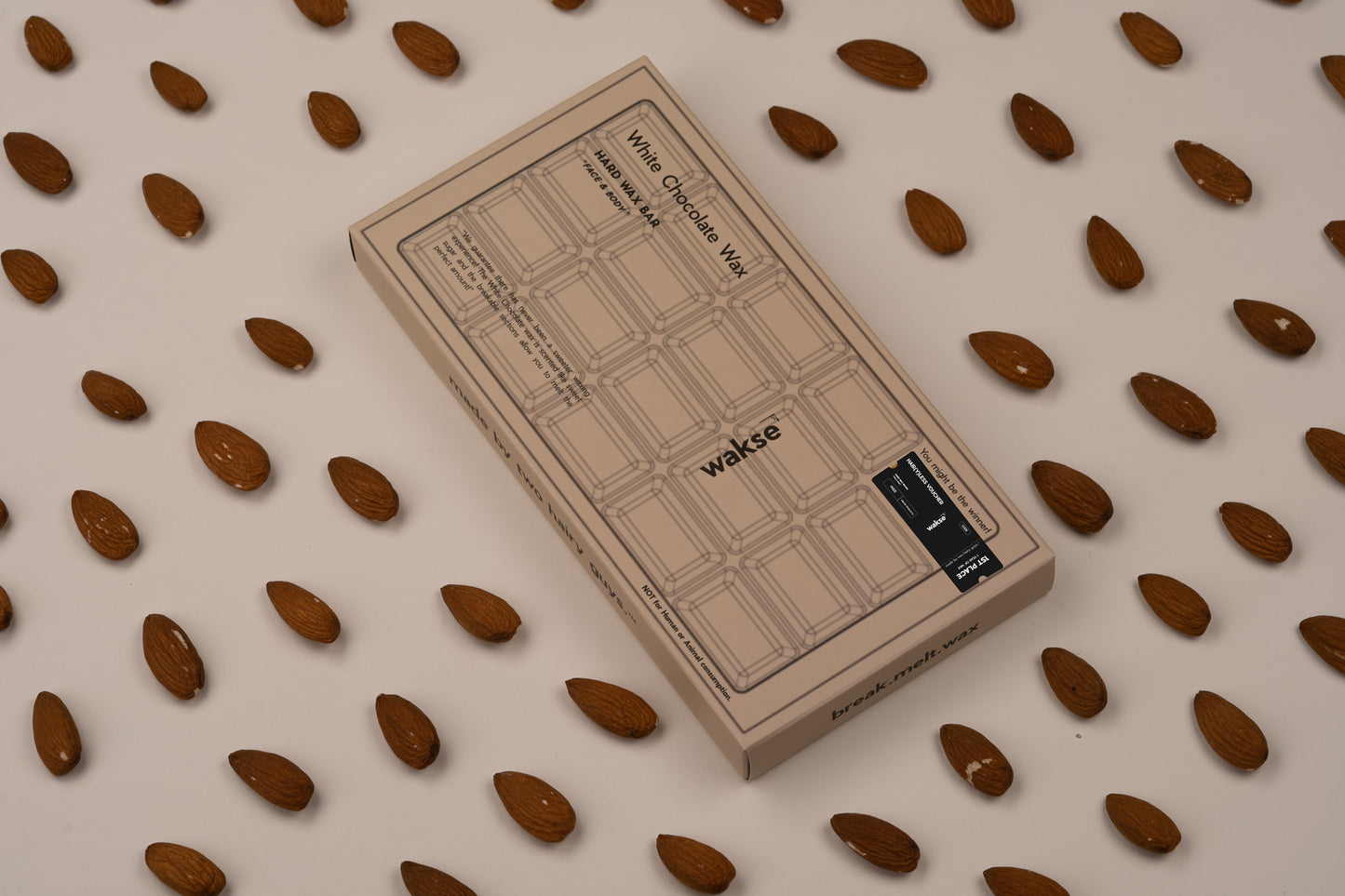 wakse Hot Cocoa Hard Wax Bar Set (4-pack)