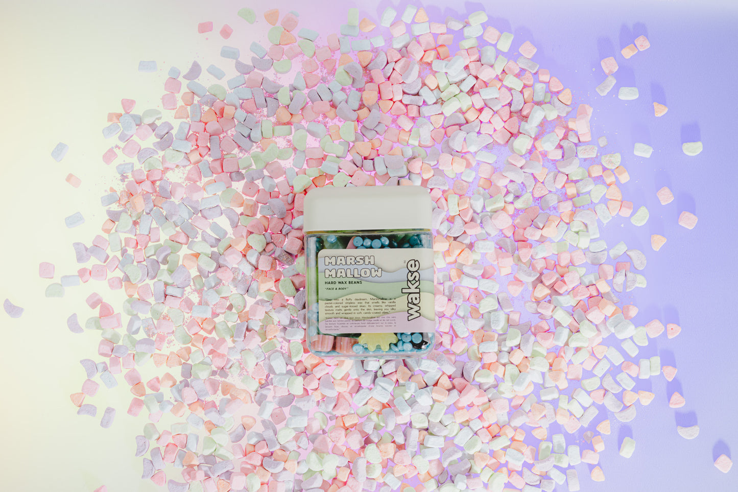 wakse Marshmallow Hard Wax Beans - Large