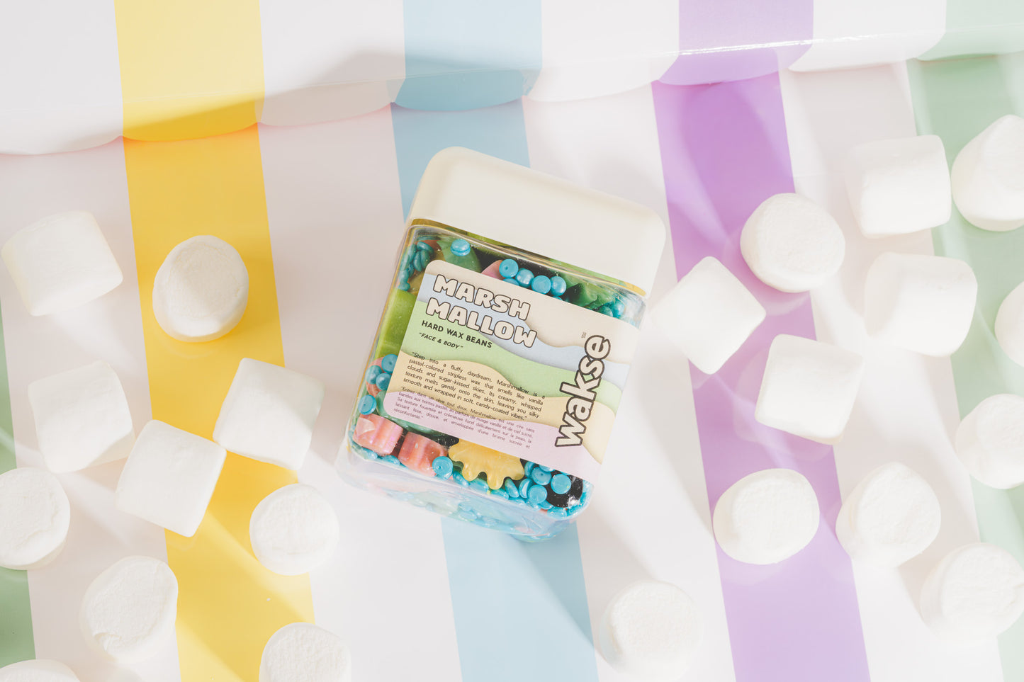 wakse Marshmallow Hard Wax Beans - Large