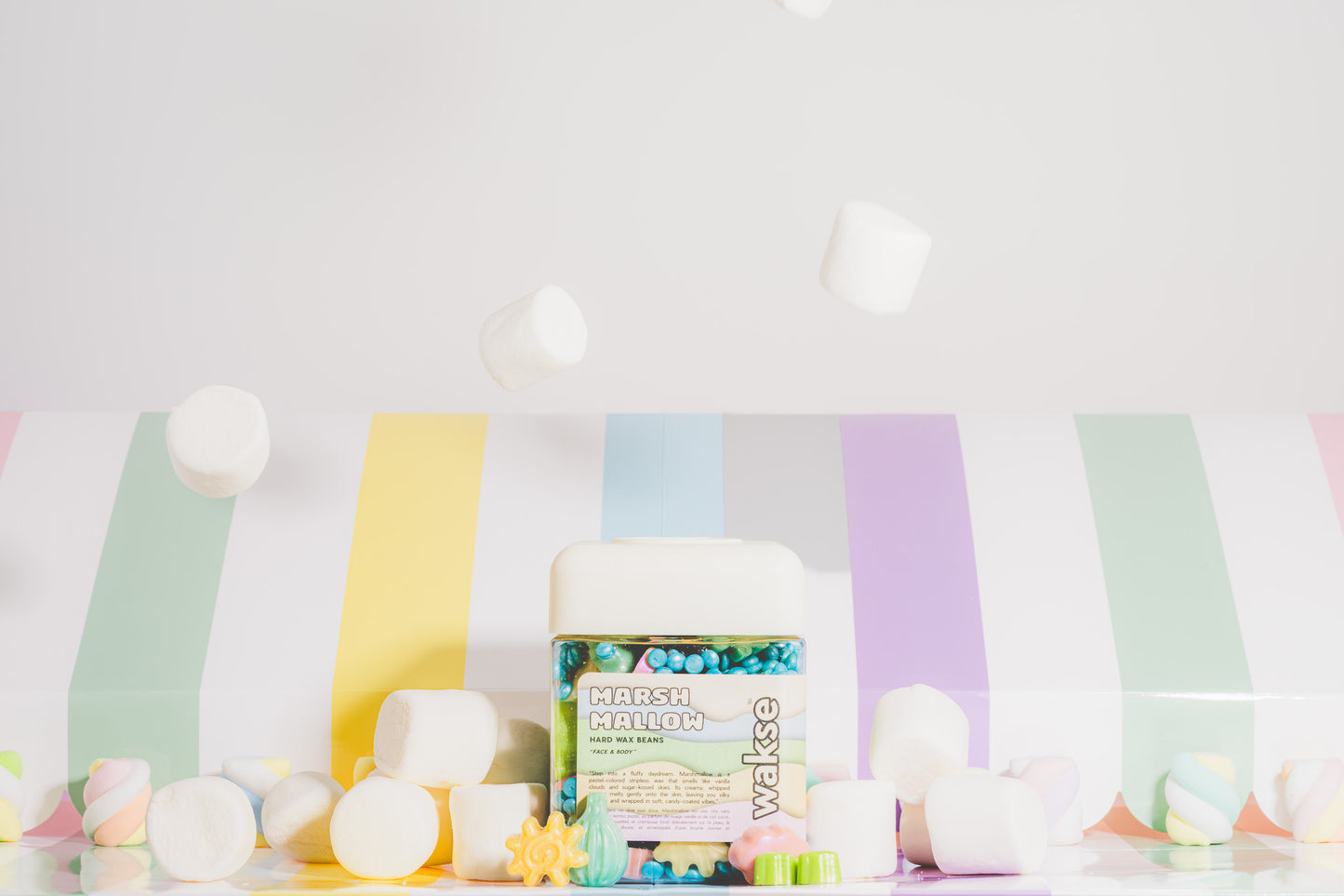 wakse Marshmallow Hard Wax Beans - Large