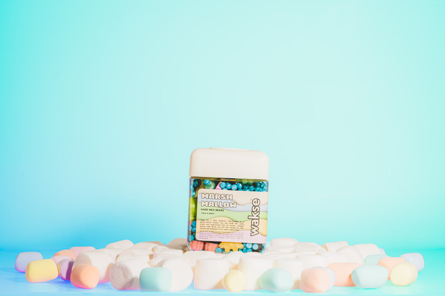 wakse Marshmallow Hard Wax Beans - Large