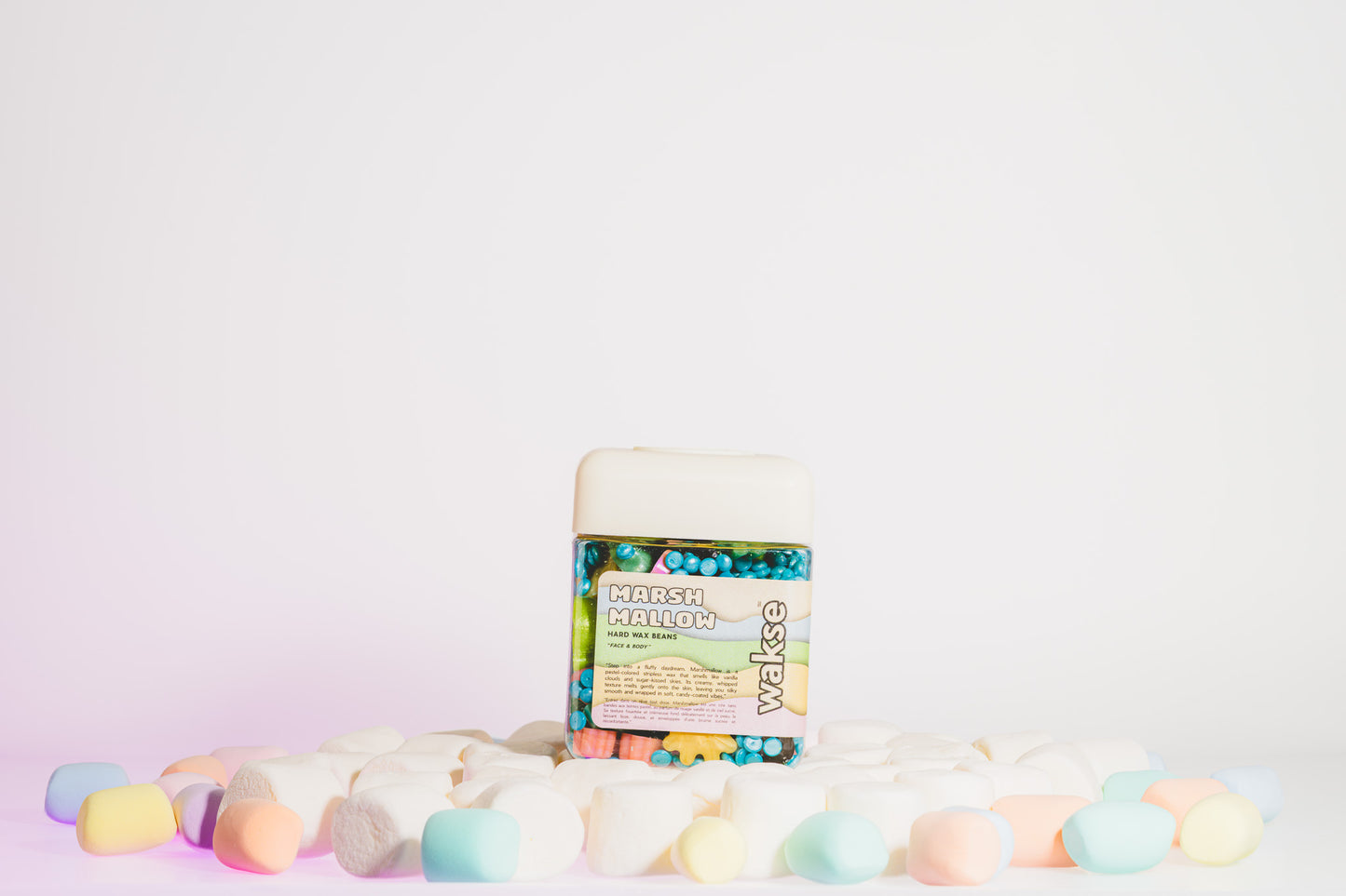 wakse Marshmallow Hard Wax Beans - Large