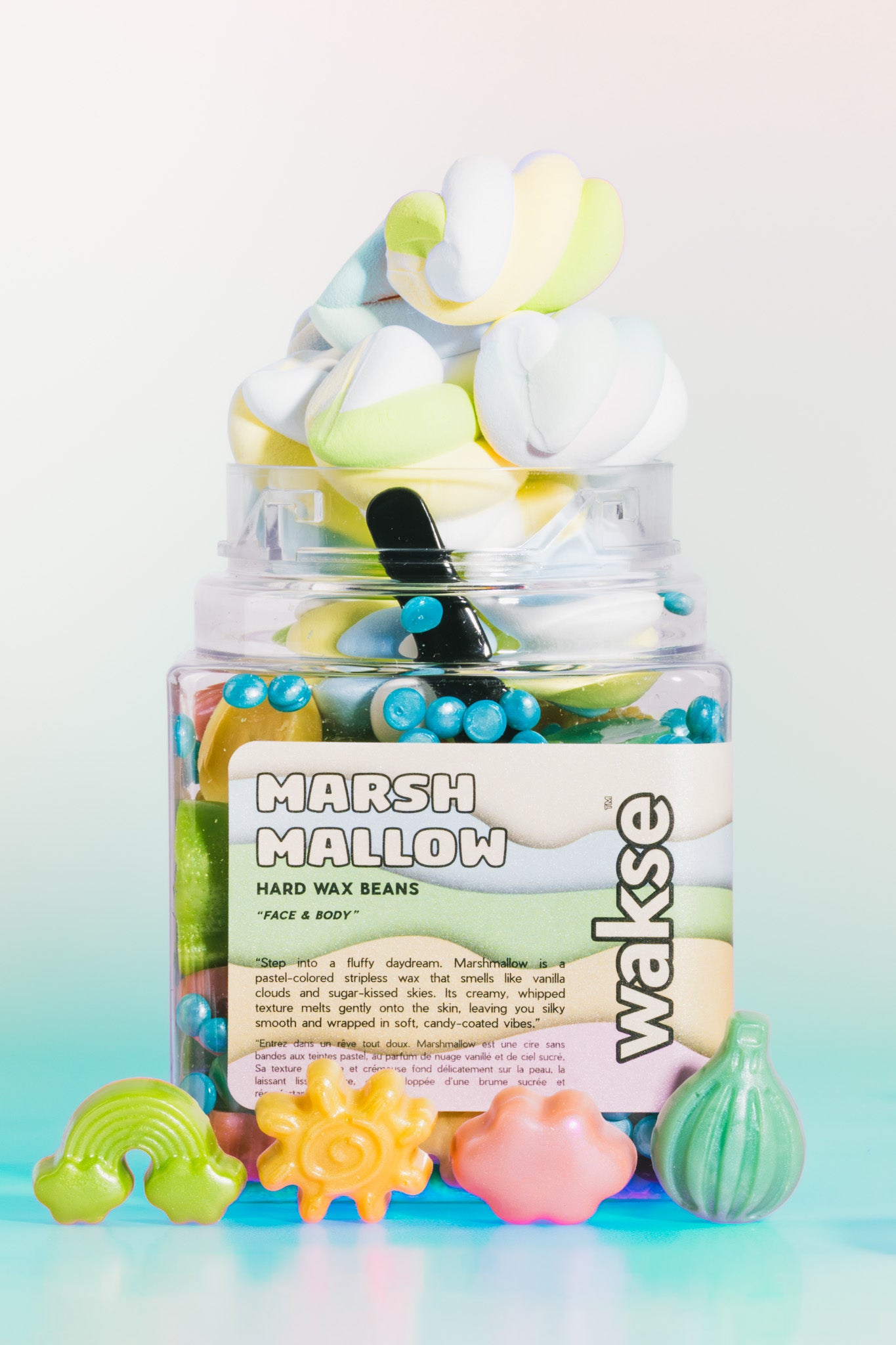 wakse Marshmallow Hard Wax Beans - Large
