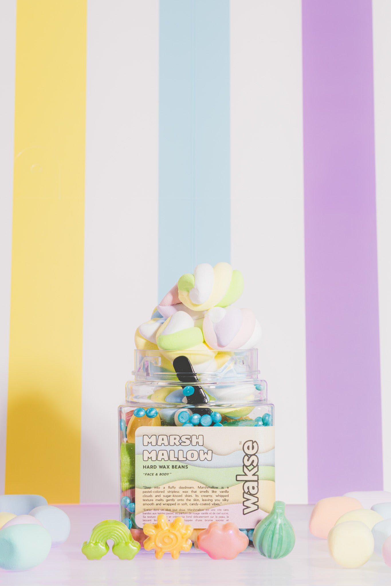 wakse Marshmallow Hard Wax Beans - Large