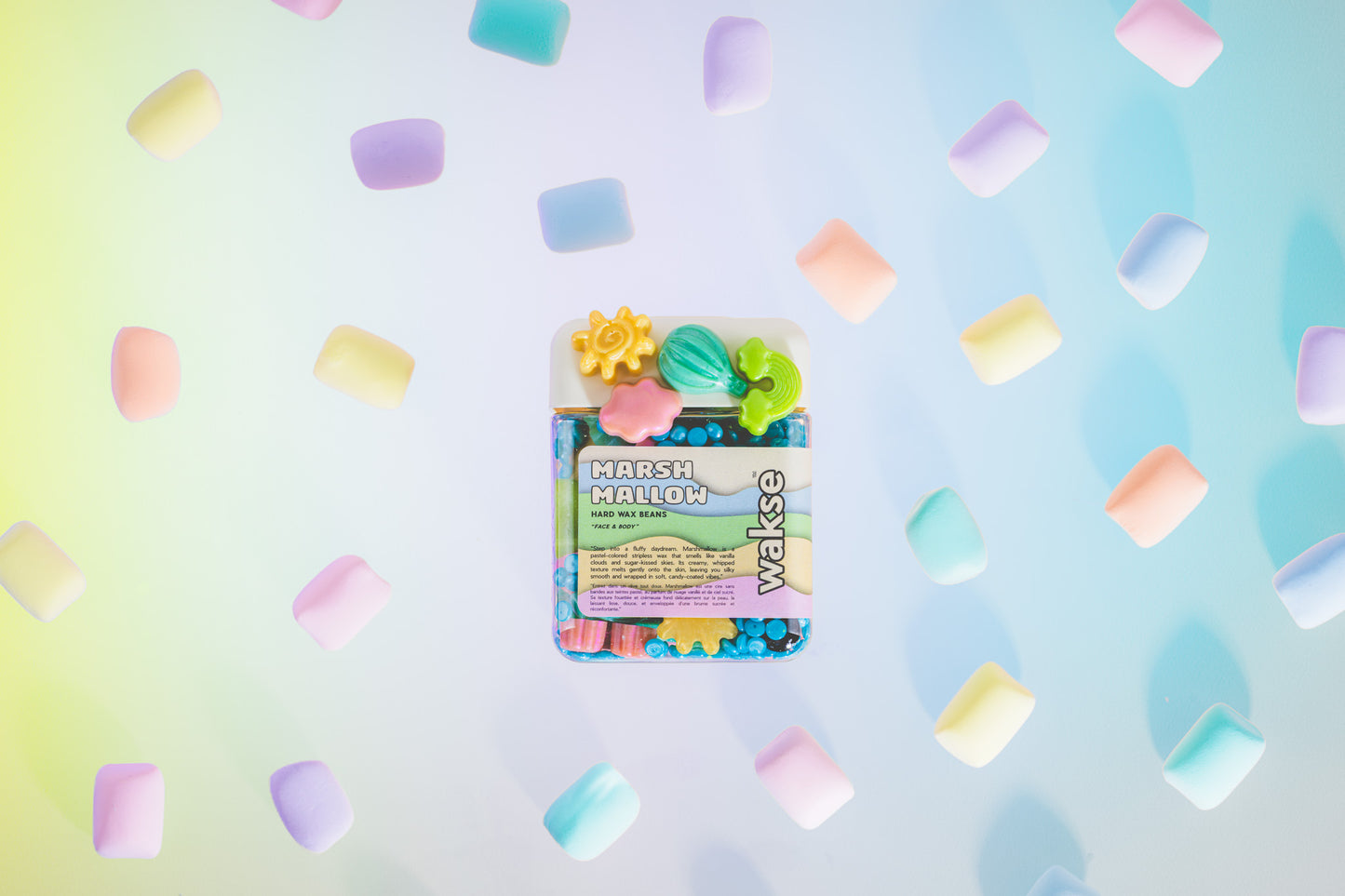 wakse Marshmallow Hard Wax Beans - Large
