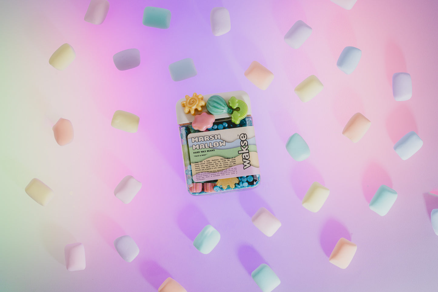 wakse Marshmallow Hard Wax Beans - Large