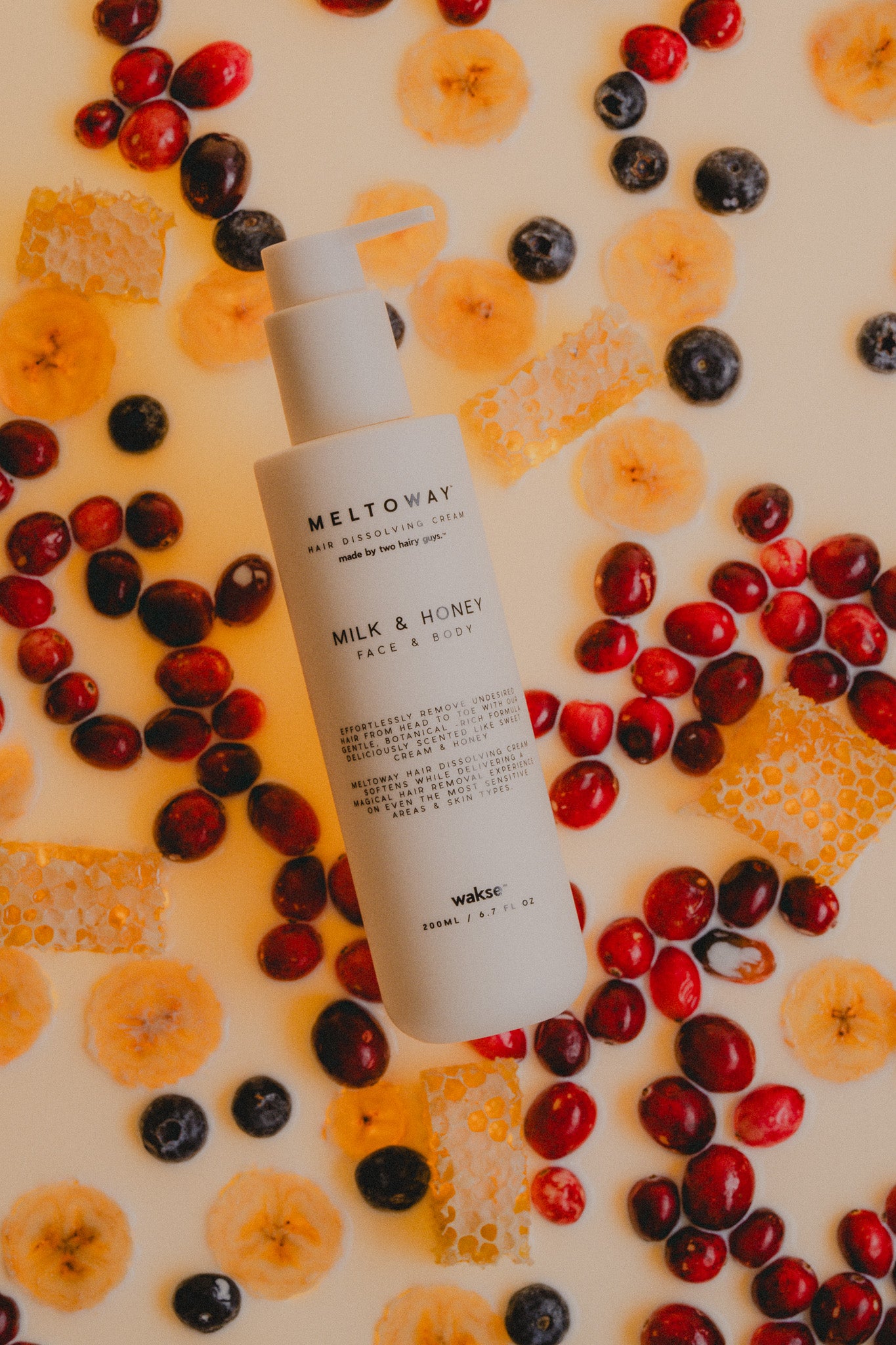 Meltoway Hair Dissolving Cream - Milk & Honey