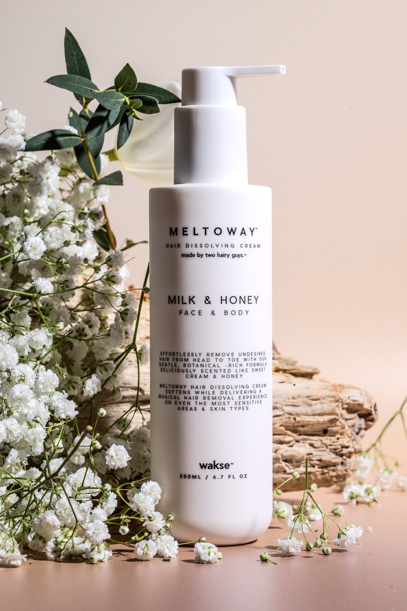 Meltoway Hair Dissolving Cream - Milk & Honey