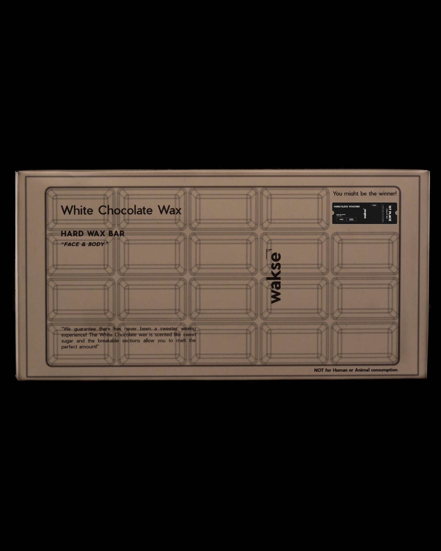 Chocolate Bar - Hard Wax Bars - White Chocolate