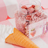 wakse Strawberries 'N Cream Shaped Wax Hard Wax Beans - Large